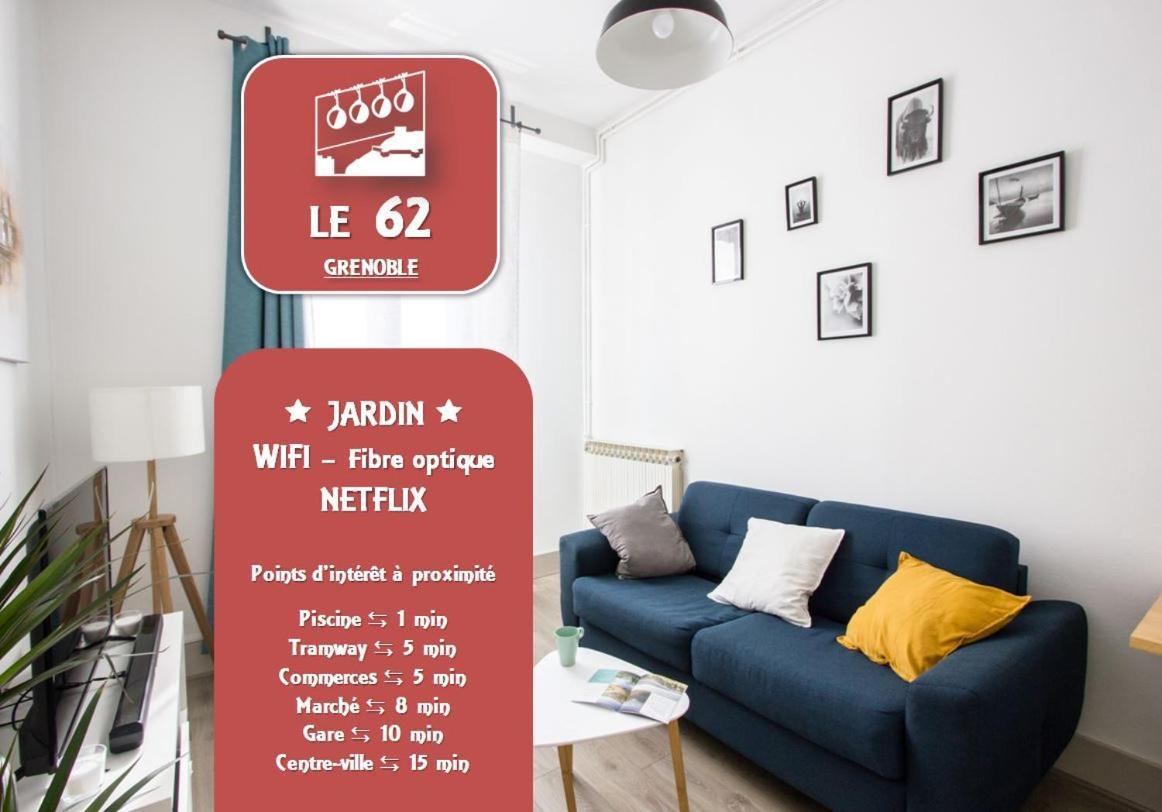 Le 62 - Spacieux T2 Avec Jardin, Parking & Tramway Apartment *